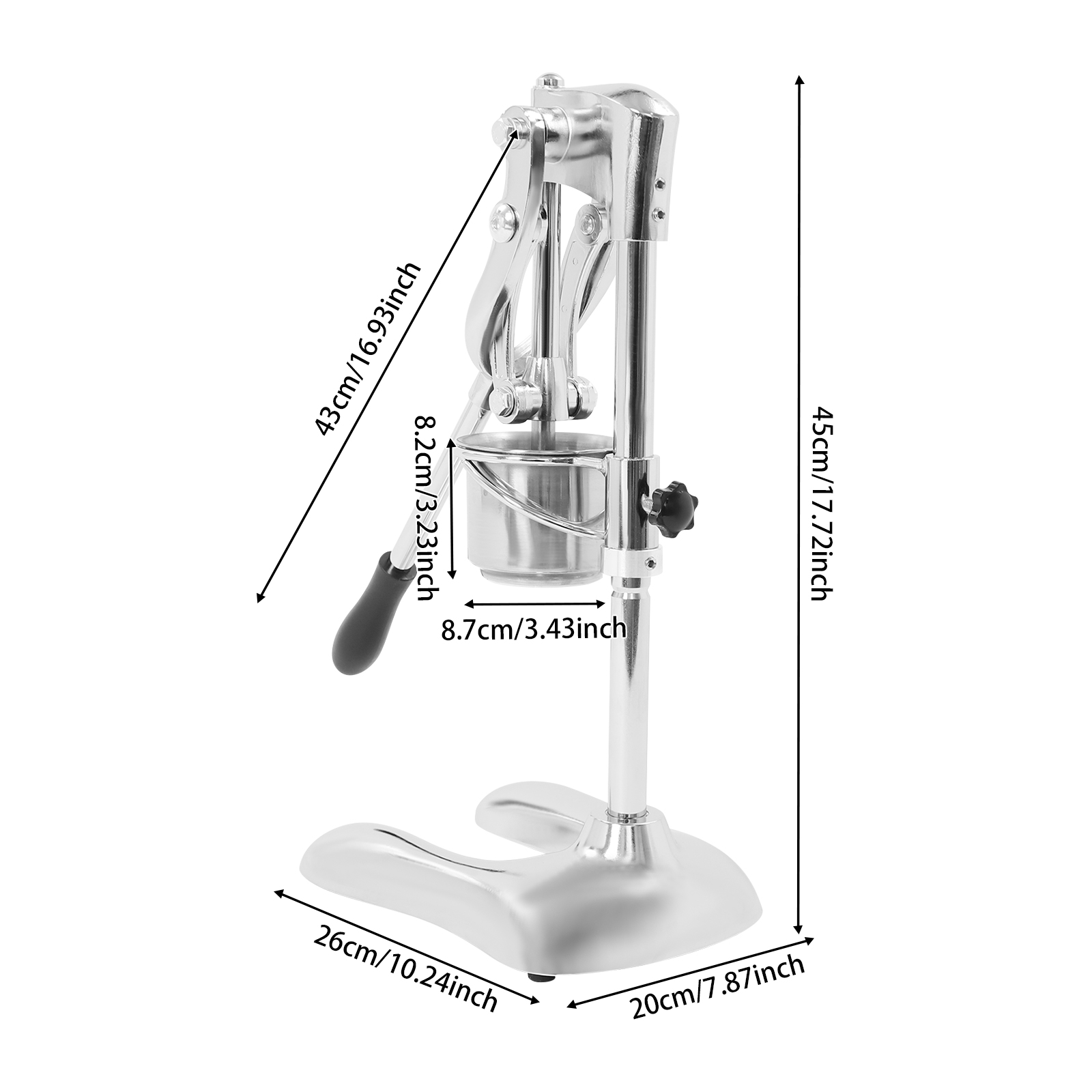 12-Hole Potato Extruder & Stri - Home Cooking Fast Foods 评论和价格