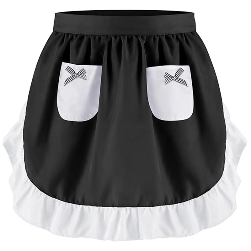 Elegant Lace Short Apron With  - Home Cooking Service 评论和价格