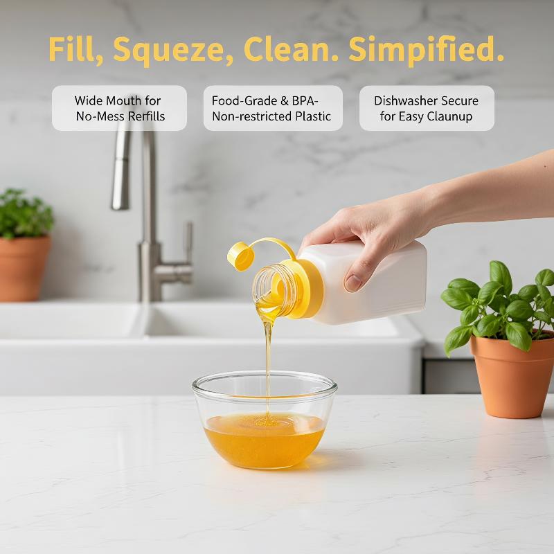 Squeeze Condiment Dispenser Du - Home Cooking Fast Foods 评论和价格